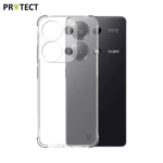 Coque Silicone Renforcée PROTECT pour Xiaomi Redmi Note 13 Pro 4G Transparent