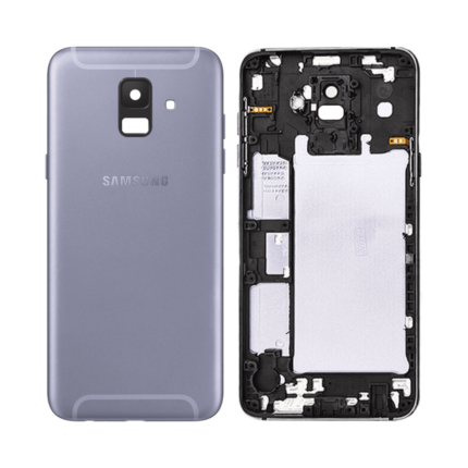 Cache Arrière Premium Samsung Galaxy A6 2018 A600 Argent