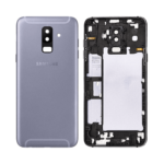 Cache Arrière Premium Samsung Galaxy A6 Plus A605 Argent