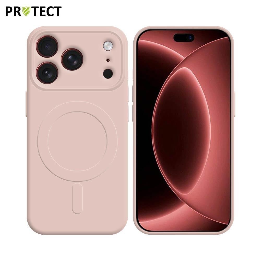 img_9771 iPhone 17 Pro / iPhone 18 Pro Coque MagSafe PROTECT Rose - Étui Aimanté Anti-Choc | GSM Multi Services – Image 1