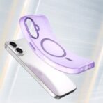 iPhone 16 Pro Coque MagSafe PROTECT Violet Foncé - Étui Aimanté Anti-Choc | GSM Multi Services