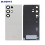 Cache Arrière Original Samsung Galaxy S25 Ultra S938 GH82-36353A Gris Titane