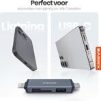 Lecteur de Cartes SD microSD USB Xssive iPhone iPad MacBook | GSM Multi Services – Image 4