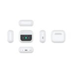 Écouteurs Bluetooth Apro-02 Écran Tactile Blanc | GSM Multi Services – Image 2