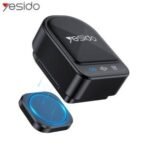 Microphone Cravate Sans Fil Yesido KR19 Noir 100m | GSM Multi Services – Image 2