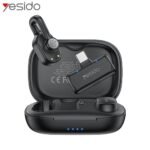 Microphone Cravate Sans Fil Yesido KR25 Noir Type-C | GSM Multi Services