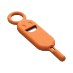 Porte-Clés Rangement SIM & SD avec Extracteur Orange | GSM Multi Services – Image 3